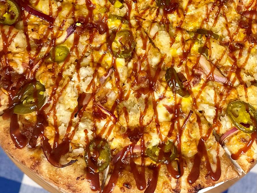 THE TATER KICKIN’ COWBOY - The April Pizza of the Month